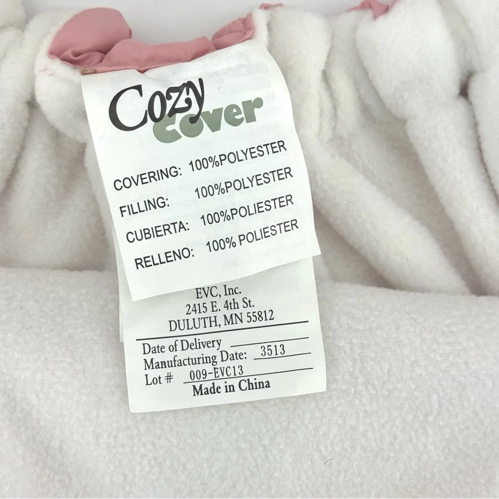 Cozy Cover Pink Infant Carseat Cover